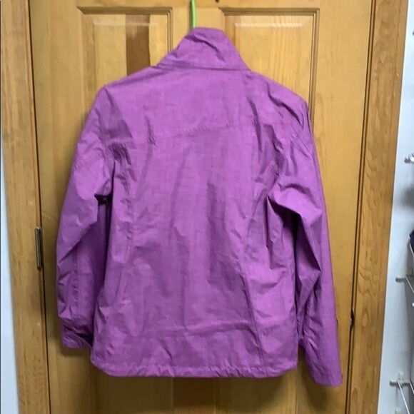 L.LBean purple fuchsia spring jacket - Picture 7 of 9